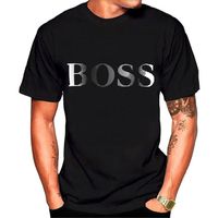 T-SHIRT T-shirt à imprimé de lettre BOSS pour homme Tee sh T-SHIRT T-shirt à imprimé de lettre BOSS pour homme Tee sh