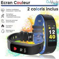 MONTRE CONNECTÉE Bracelet connecté - OuiVallée MyPulse 2 - Marque F MONTRE CONNECTÉE Bracelet connecté - OuiVallée MyPulse 2 - Marque F