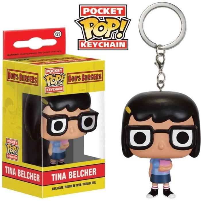 Porte clé Funko Pocket Pop! Bob's Burgers : Tina Belcher