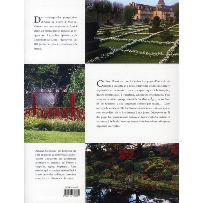 JARDINS EXTRAORDINAIRES DE FRANCE   Achat / Vente livre pas cher