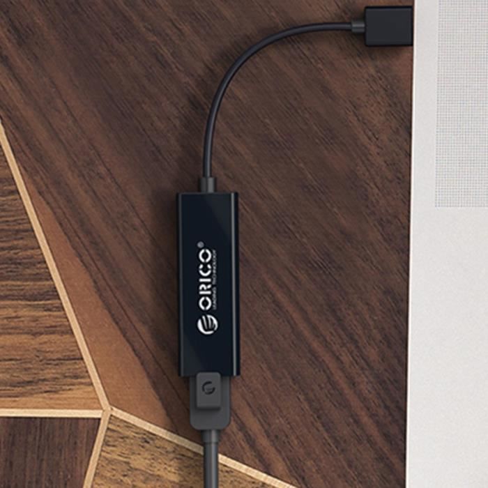 ORICO Adaptateur Ethernet 2 En 1 USB 3.0 Gigabit3