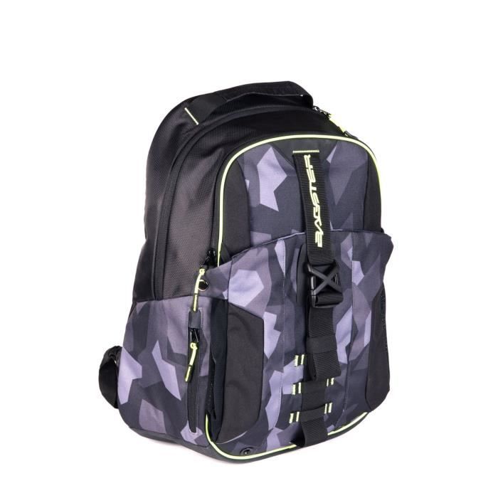BAGSTER Sac à dos moto - Storm - noir camouflage