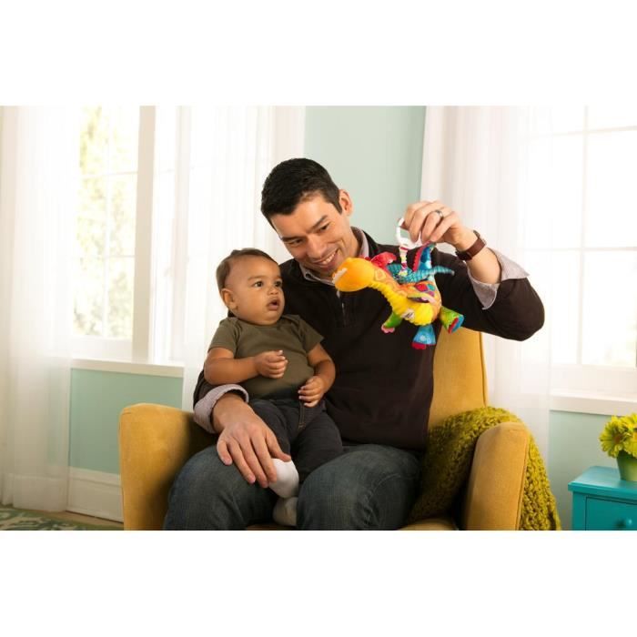 TOMY - LAMAZE Peluche doudou Flynn le Dragon - L27185