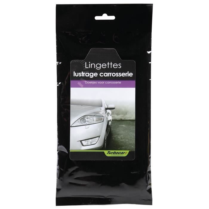 TURBOCAR Lingette lustrage carrosse - 15 pièces