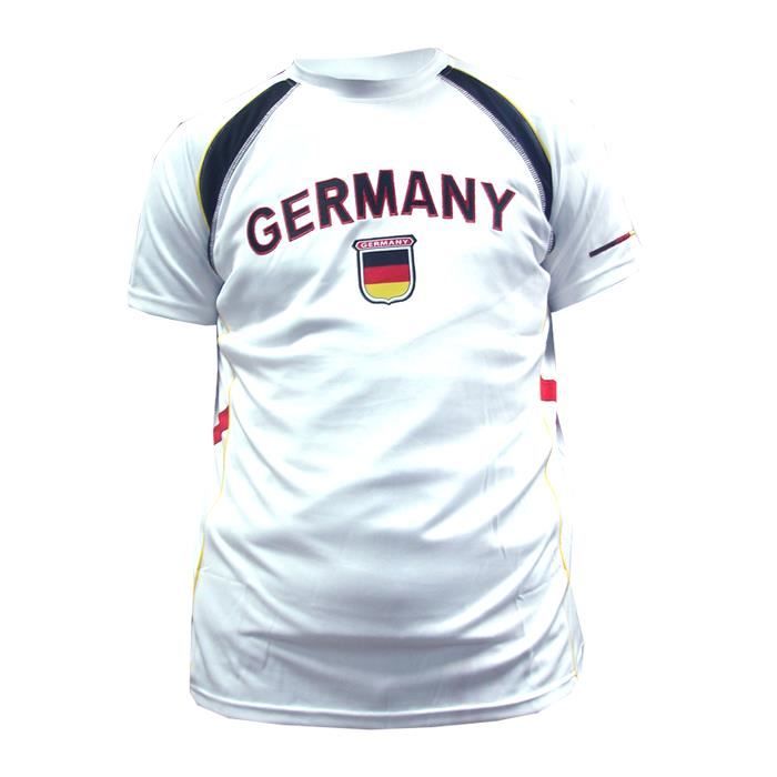 Maillot de Foot Enfant Allemagne (6 ans - Blanc) - Prix ...