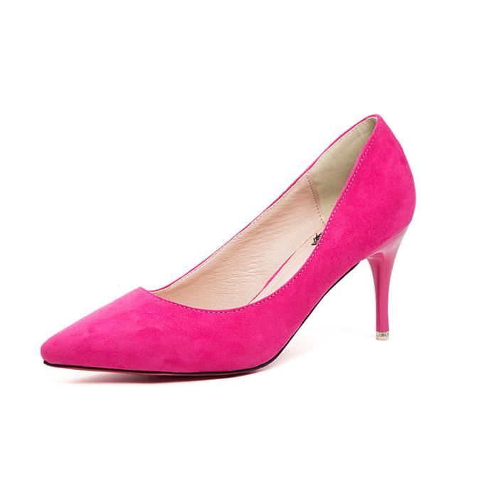 gris rose Escarpins Femme Chaussures noir Talons Iztpserg À Rouge 18qxR
