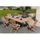 ARTIGUES Ensemble de jardin en bois teck massif 6
