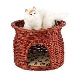 Corbeille chat osier - Achat / Vente pas cher
