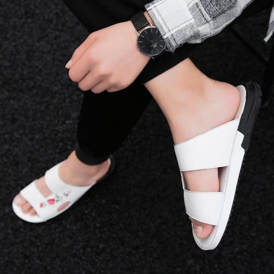 De Créatif La Occasionnelles été Chaussures Nouveaux Sandales Mode Hommes 2018 Simple ikPZXu