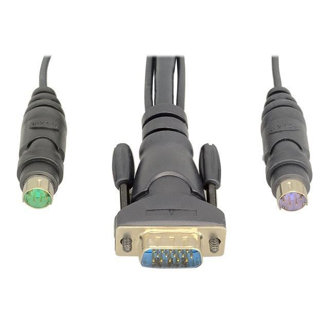 BELKIN câble KVM OmniView Dual-Port VGA & PS/2 4,5m