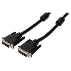 VALUELINE VLCP32050B100 Câble DVI-I 24+5p Mâle - DVI-I 24+5p Mâle 10.0 m - Noir