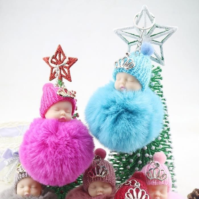 Porte cle pompon - Achat / Vente pas cher