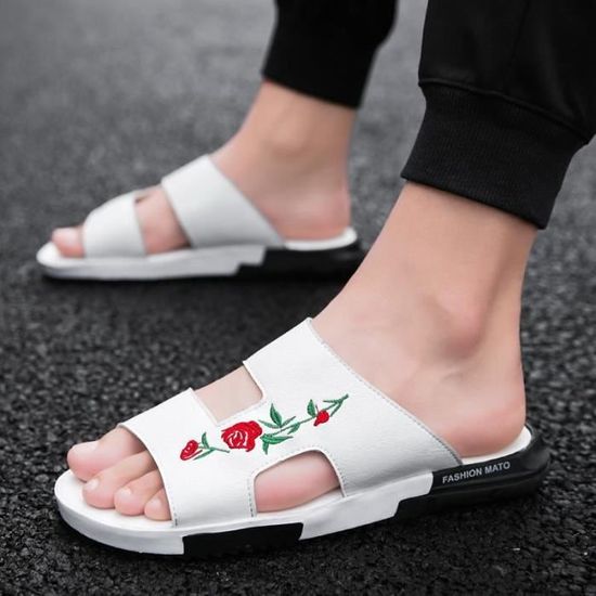 De Créatif La Occasionnelles été Chaussures Nouveaux Sandales Mode Hommes 2018 Simple ikPZXu