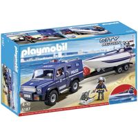 UNIVERS MINIATURE PLAYMOBIL 5187 Fourgon et Vedette de Police UNIVERS MINIATURE PLAYMOBIL 5187 Fourgon et Vedette de Police