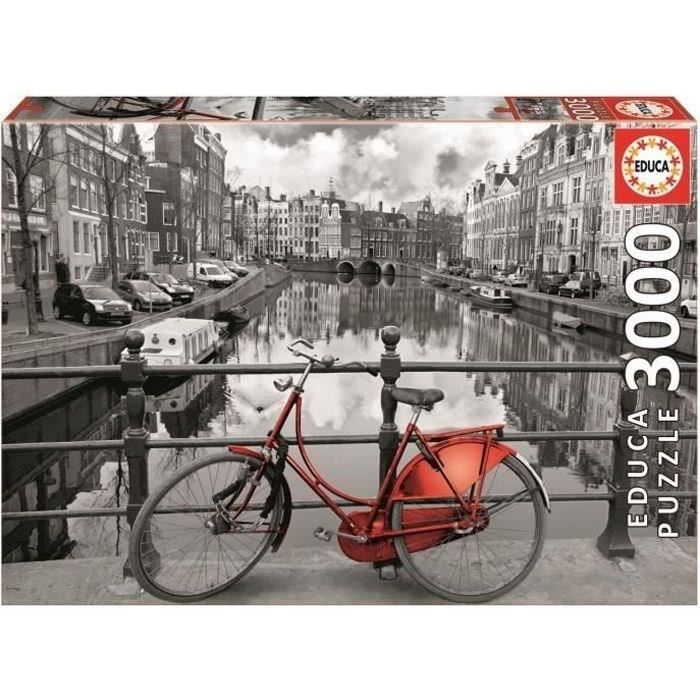 EDUCA Puzzle 3000 Pieces Amsterdam
