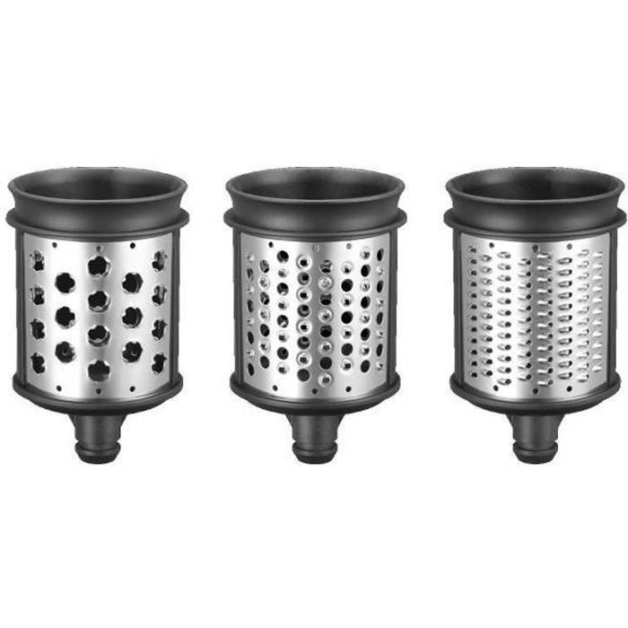 3 rapes cylindre pour robot Artisan 5KSMEMVSC kitchenaid