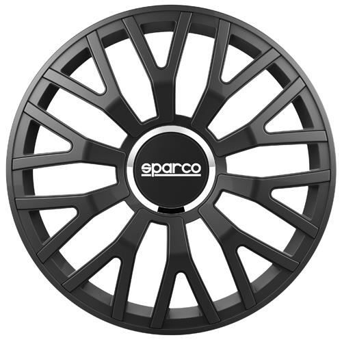 SPARCO Lot de 4 Enjoliveurs Leggera Pro 16'' - Noir mat