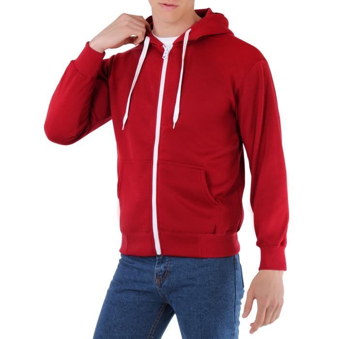 Sweat à Capuche AC/DC World Tour 2015 - Noir 80% Coton 20% Polyester - Merchandising Officiel Tournée