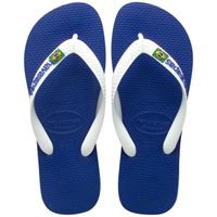 TONG Tongs homme HAVAIANAS brasil logo azul naval ma... TONG Tongs homme HAVAIANAS brasil logo azul naval ma...