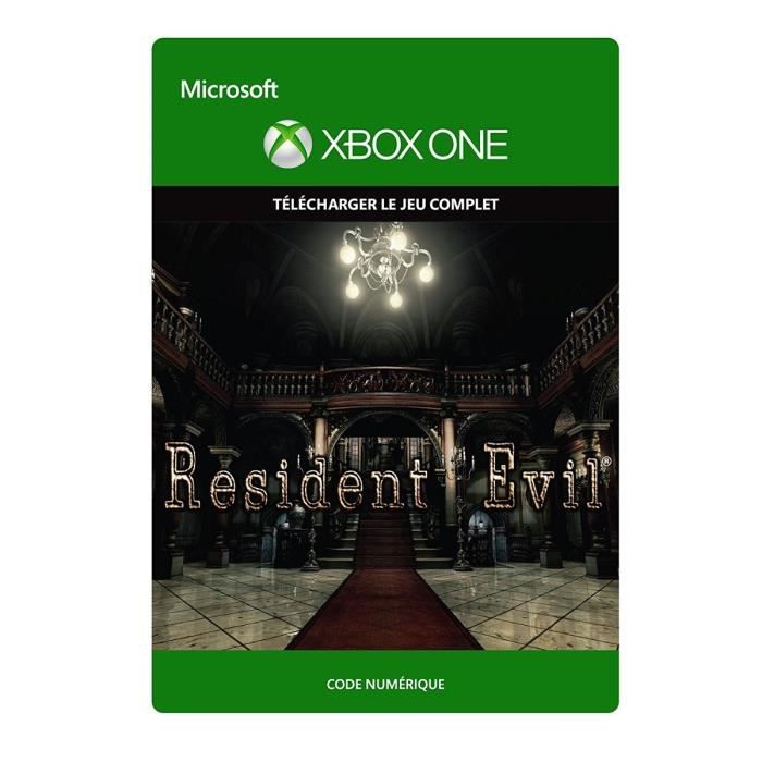 Resident Evil HD Remasterisé Jeu Xbox One à télécharger