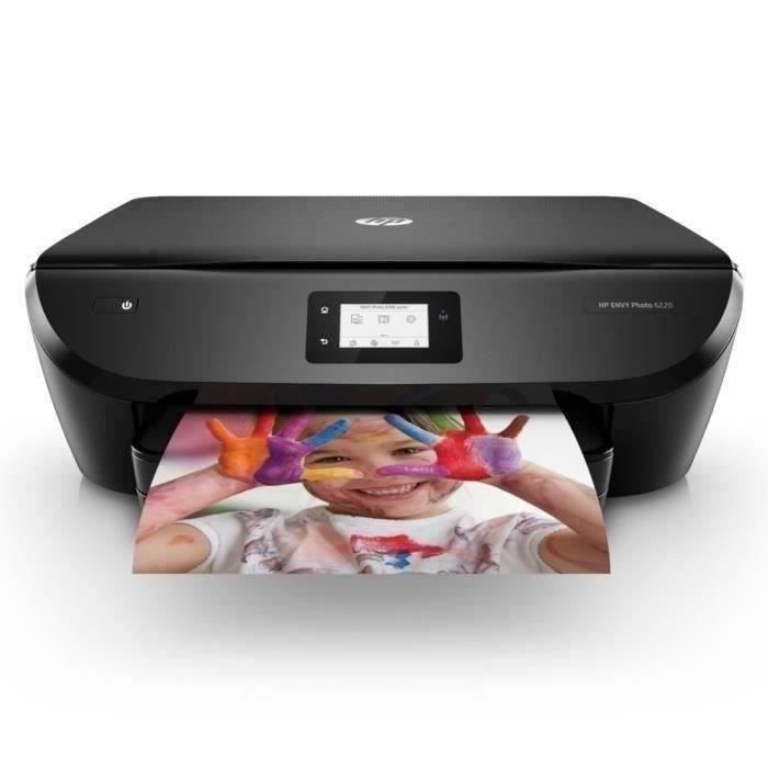 HP Imprimante Tout-en-un - Envy Photo 6220 - Eligible Instant Ink 15 pages gratuites / mois