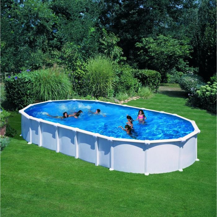 HAITI Piscine acier 610x375 h132 cm