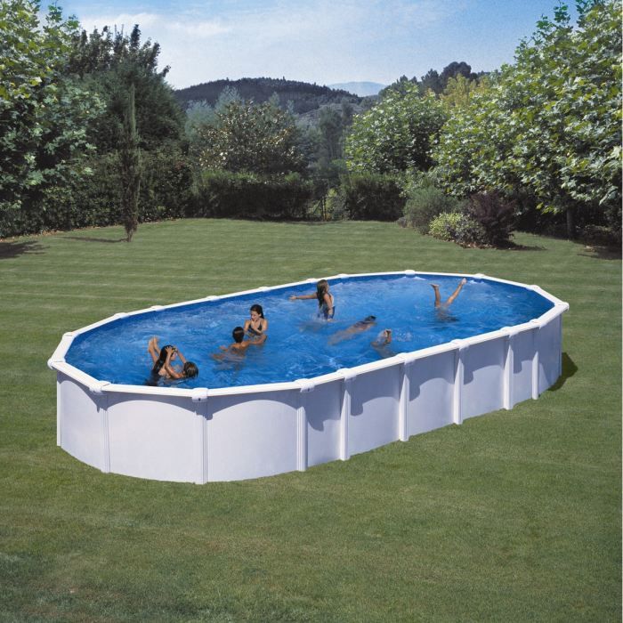 HAITI Piscine acier 810x470 h132 cm