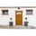 PORTE D'ENTREE TRADITIONNELLE EN BOIS 215x80 GAUCH
