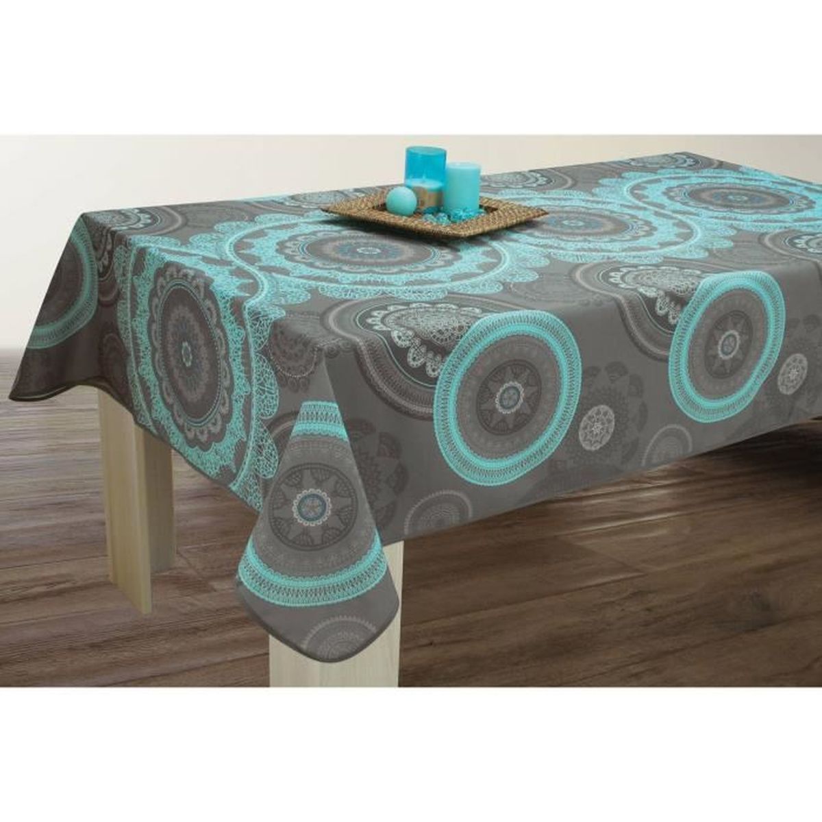 Nappe anti taches Rectangulaire 150x240 cm Mandala