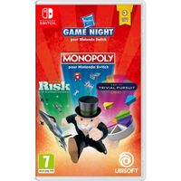 JEU NINTENDO SWITCH Hasbro Game Night Jeu Switch JEU NINTENDO SWITCH Hasbro Game Night Jeu Switch