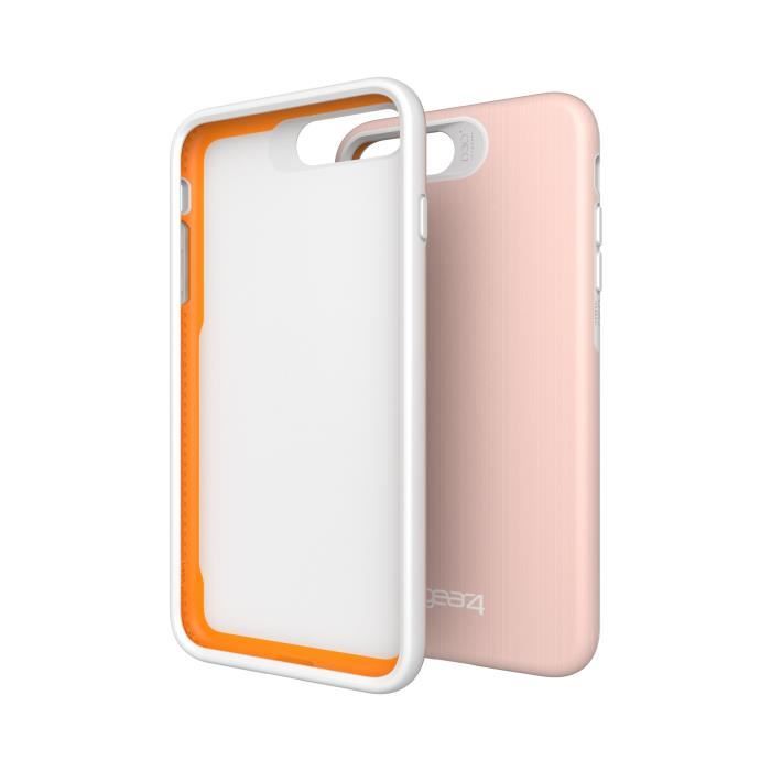 GEAR4 D3O Trafalgar Coque - iPhone 7 Plus - Or rose