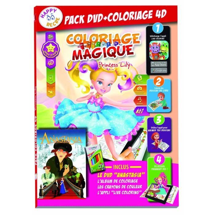 HAPPY RECRE - Pack Coloriages 4D Robots