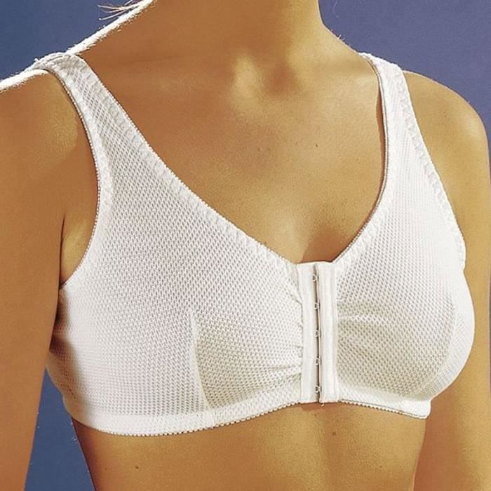 Soutien-gorge VITAEASY ouverture par devant - Taille 85 - Super confortable - Existe en coloris chair et noir