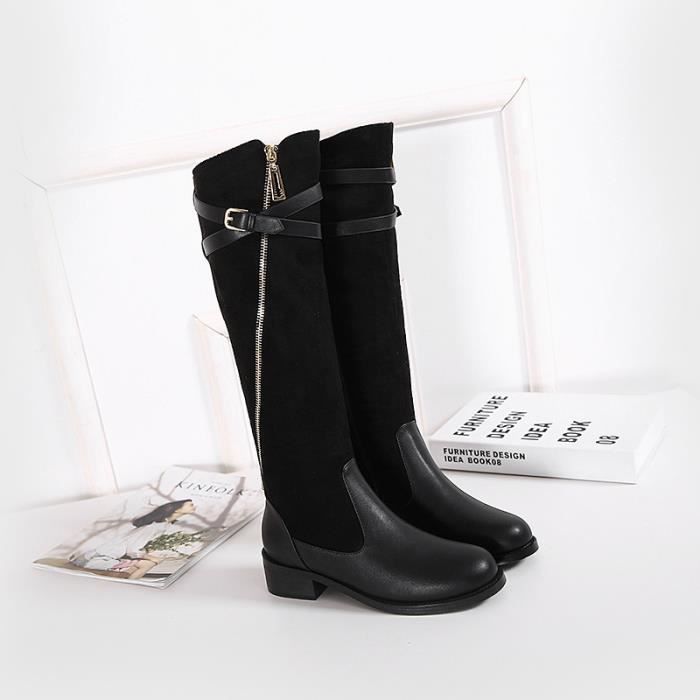 Botte Confortable Bottes Molles Flats Façon Femmes Nouvelles IxPaUa