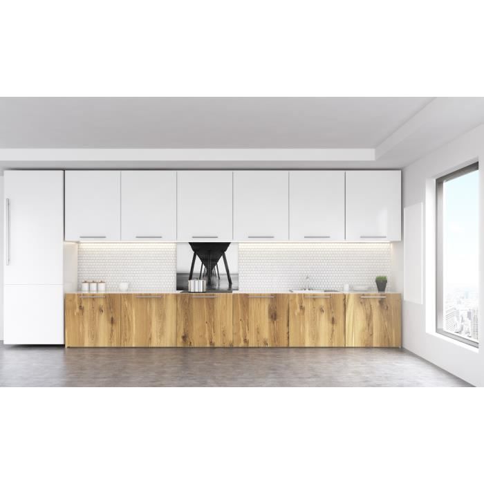 Fond de hotte "Pont noir et blanc" en2