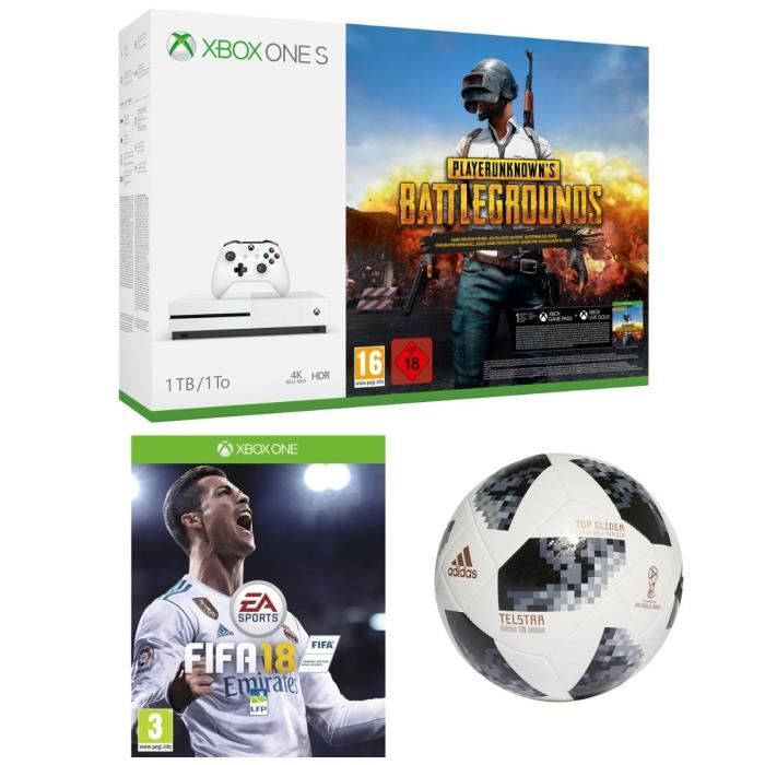 Pack Fifa 18 + ballon officiel