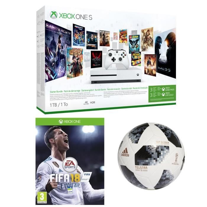 Pack Fifa 18 + ballon officiel