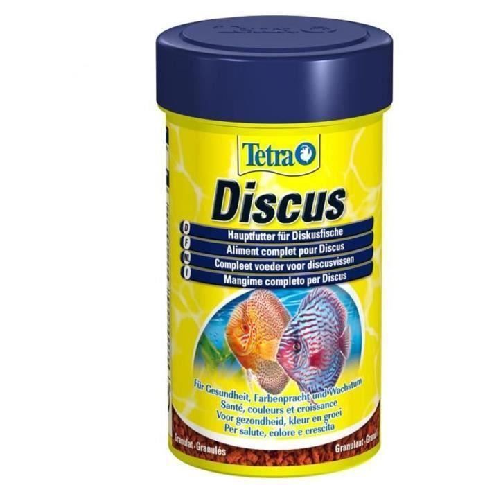 TETRA Lot de 2 Discus pour poisson exotique 100ml