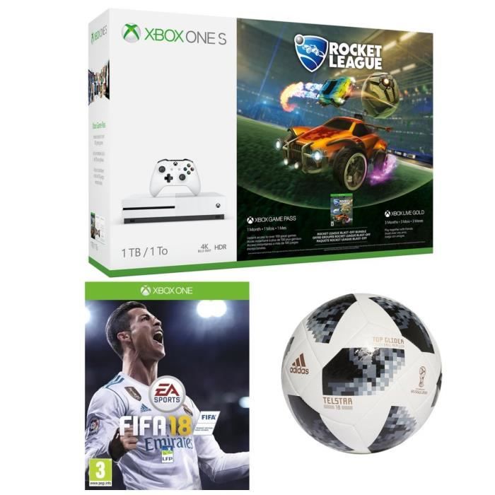Pack Fifa 18 + ballon officiel