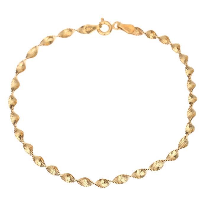 Les Bijoux d'Emma - Bracelet Torsade - OR 9CT