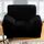 Housse fauteuil noir