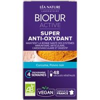 COMPLEMENT ANTI-ÂGE BIOPUR Gélules végétales - Anti-oxydant - 48 gélul COMPLEMENT ANTI-ÂGE BIOPUR Gélules végétales - Anti-oxydant - 48 gélul