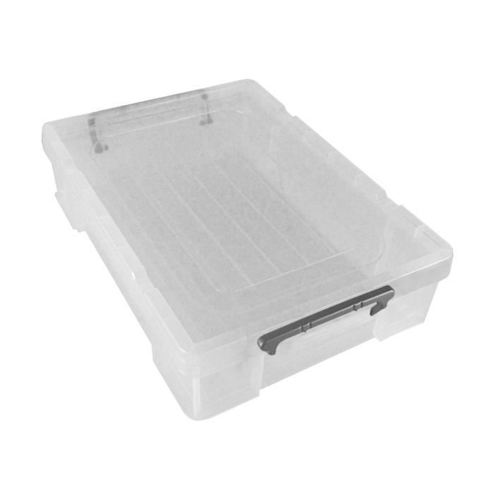 PIERRE HENRY Boîte de rangement - en Polypropylène translucide - 5,9 L - Incolore