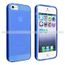 coque iphone 5 silicone bleu