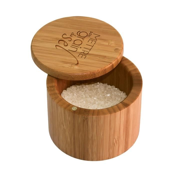 TOTALLY BAMBOO Boîte à sel magnétique \