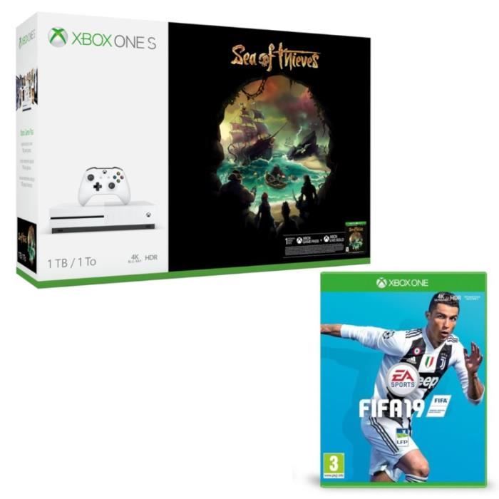 Xbox One S 1 To Sea of Thieves + Fifa 19