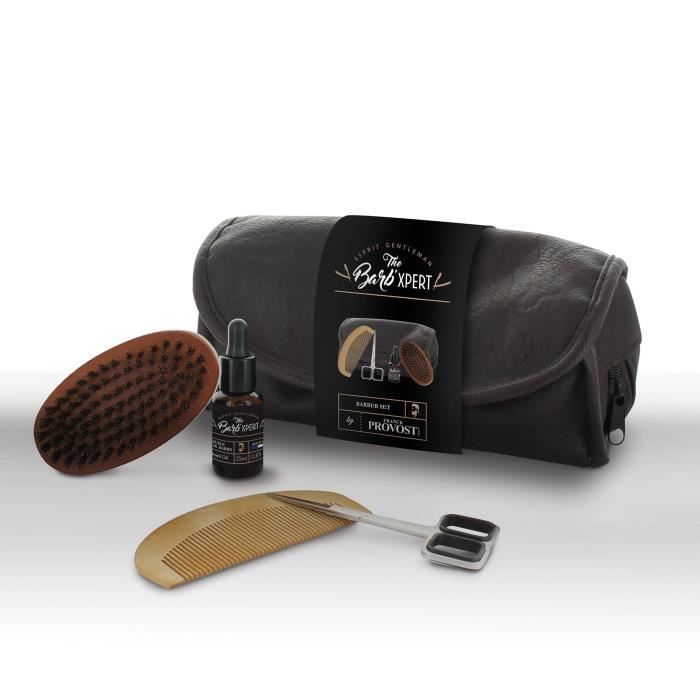 THE BARB'XPERT BY FRANCK PROVOST - KIT ENTRETIEN BARBE - Accessoires et cosmétique pour une barbe bien entretenue.