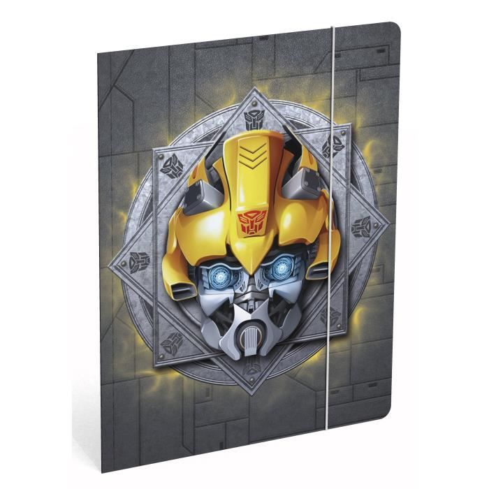 TRANSFORMERS SD Chemise à élastique A4 en carton - Portrait bumblebee