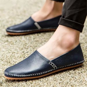 Moccasins Homme Marque De Luxe En Cuir chaussures plates Nouvelle arrivee Qualité Supérieure Loafer Durable Plus Taille 38-47 Moccasins Homme Marque De Luxe En Cuir chaussures plates Nouvelle arrivee Qualité Supérieure Loafer Durable Plus Taille 38-47