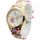 Montre Femme LUXE Quartz -Bracelet Fleur Chic Cris